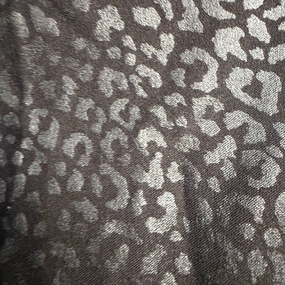 Joe Benbasset Black Animal Print Pencil Skirt - Picture 2 of 7